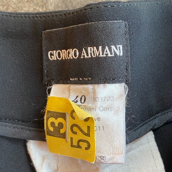 Wide leg Giorgio Armani pants. Size 4 US - Picture 2 of 3